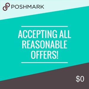 ACCEPTING ALL REASONABLE OFFERS!